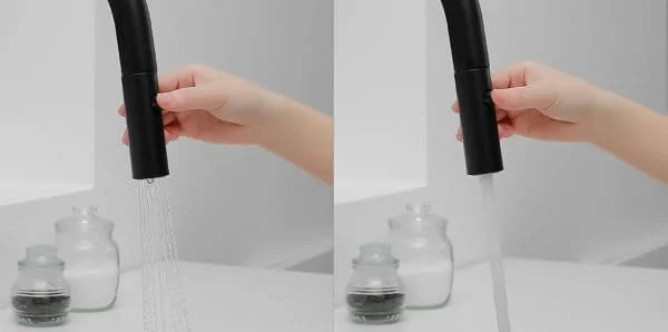 Vòi chậu rửa bát dây rút Kluger KLF0010B