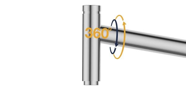 Vòi chậu rửa bát dây rút Kluger KLF0016C