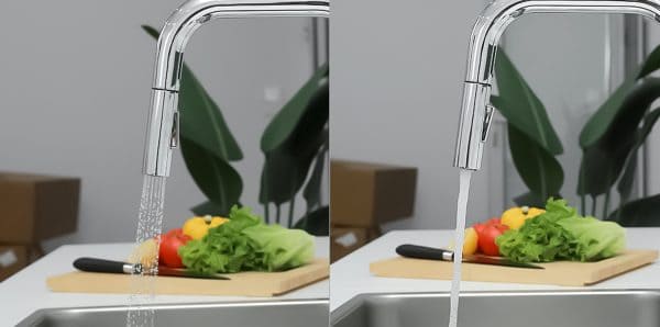 Vòi chậu rửa bát dây rút Kluger KLF0013C