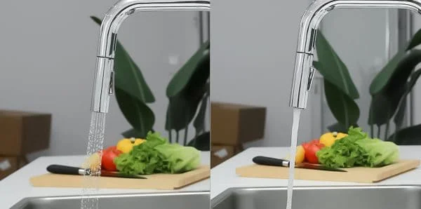 Vòi chậu rửa bát dây rút Kluger KLF0013C