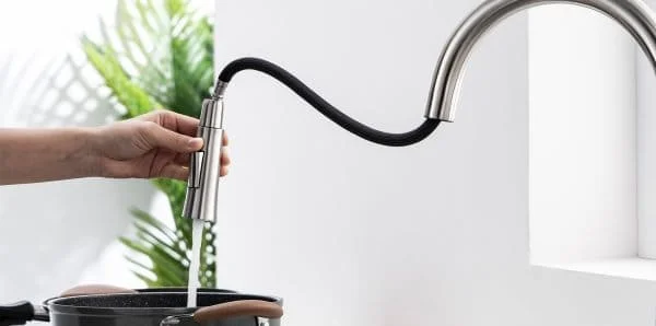 Vòi chậu rửa bát dây rút Kluger KLF0020S