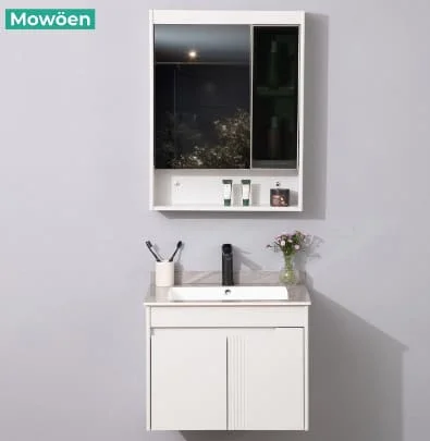 Bộ tủ chậu cao cấp đèn Led Mowoen MW2805-60PVC