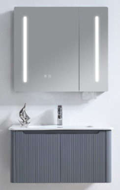 Bộ tủ chậu lavabo nhựa PVC Mowoen MW2828-80PVC