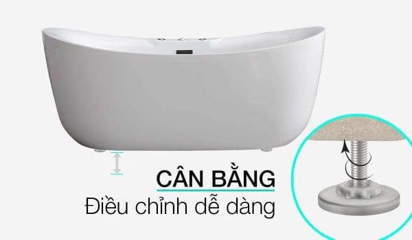 Bồn tắm ngâm Mowoen MW8223P-170