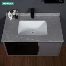 Bộ tủ chậu cao cấp đèn Mowoen MW6809S-80R