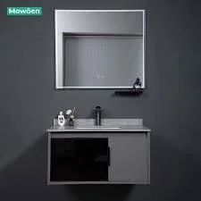 Bộ tủ chậu cao cấp đèn Mowoen MW6809S-80R