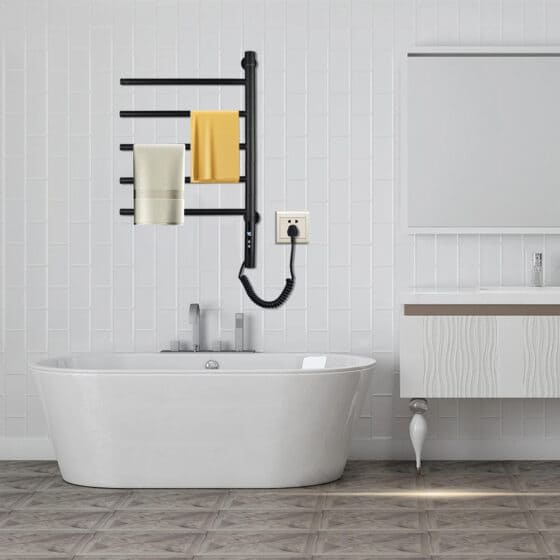 Giàn sấy khăn điện Miken tại biệt thự nhà vườn xã Liên Hà