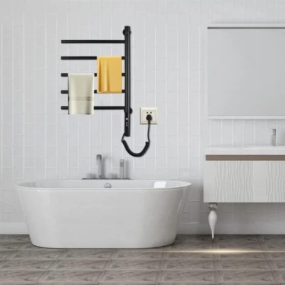 Giàn sấy khăn điện Miken tại biệt thự nhà vườn xã Liên Hà