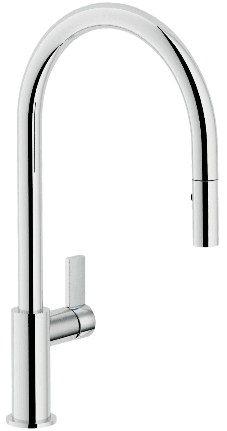 Vòi bếp nóng lạnh dây rút Nobili Mania NB205
