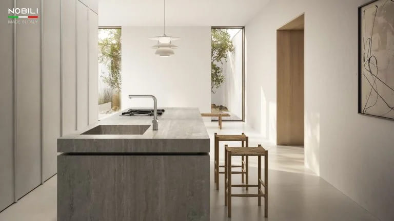 Vòi rửa chén Nobili NB214 lắp tại khách sạn