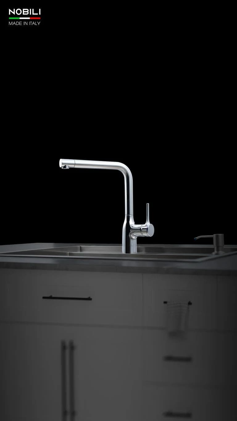 Vòi bếp made in Ý Mania Nobili NB214