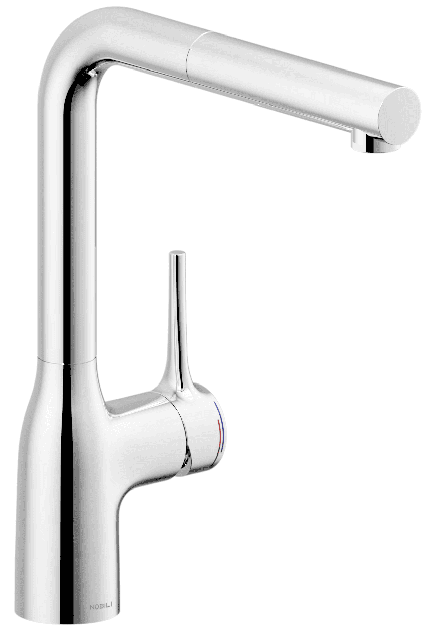 Vòi bếp nóng lạnh dây rút Italy Nobili Mania NB215T