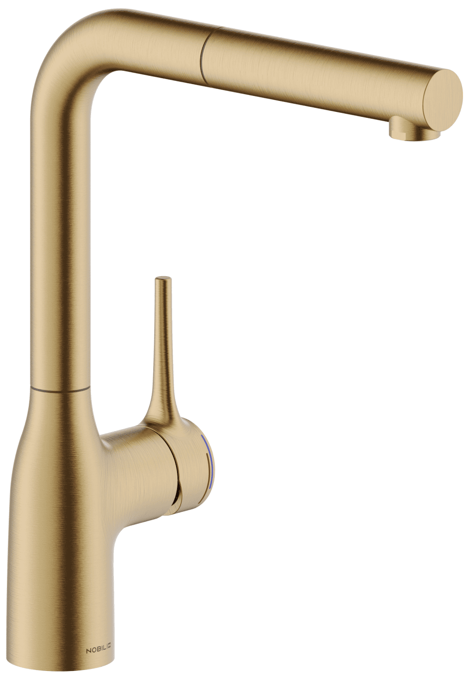 Vòi bếp nóng lạnh dây rút Nobili Mania NB218A