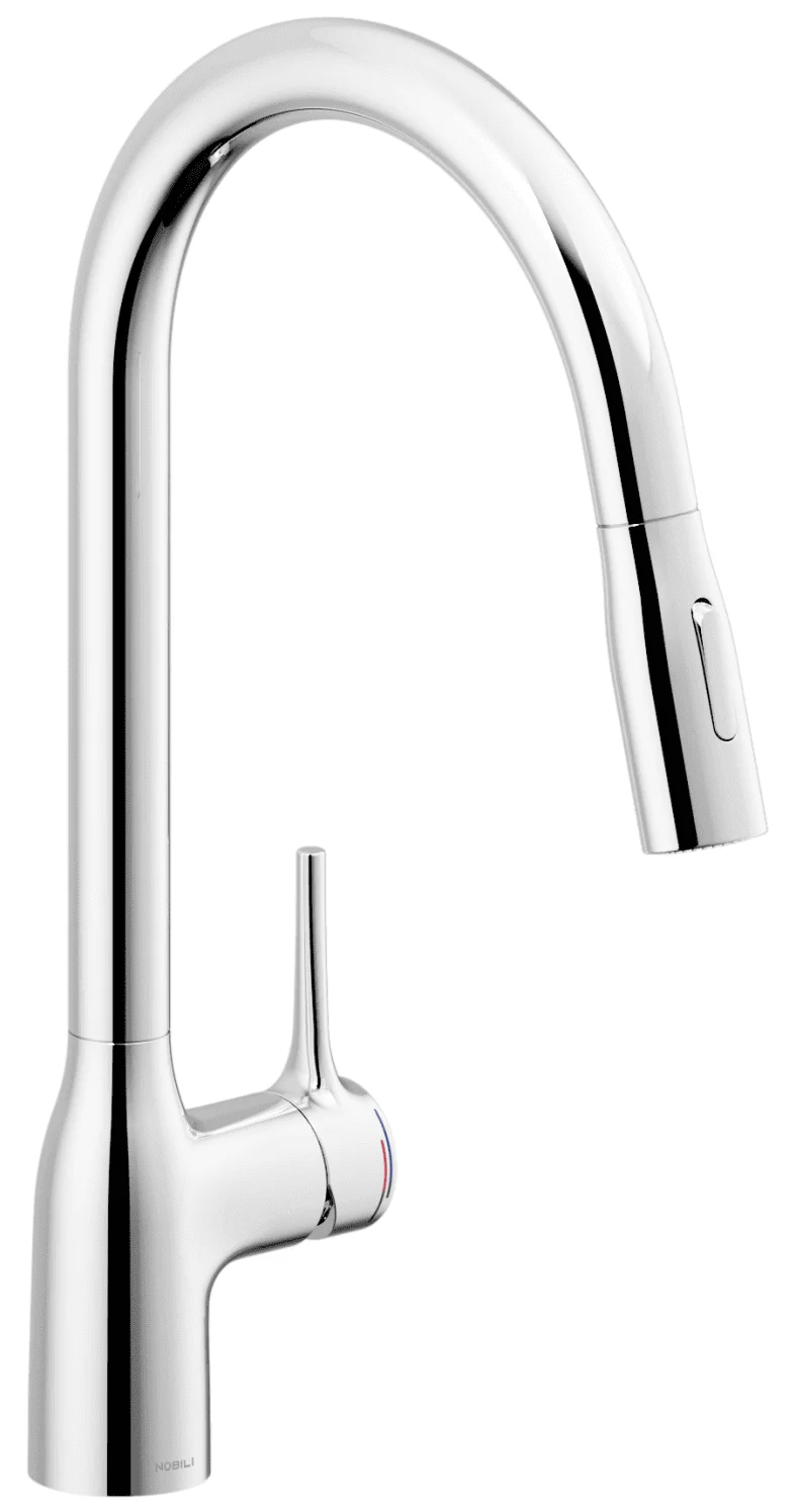 Vòi bếp nóng lạnh dây rút Nobili Mania NB305C