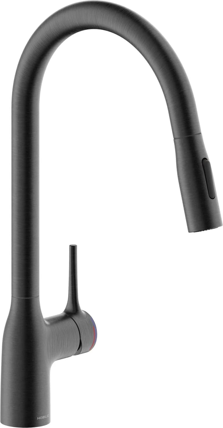 Vòi bếp nóng lạnh dây rút Nobili Mania NB308G
