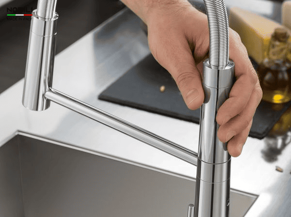 Vòi bếp xoay đa điểm nối dài Nobili Italy NB303