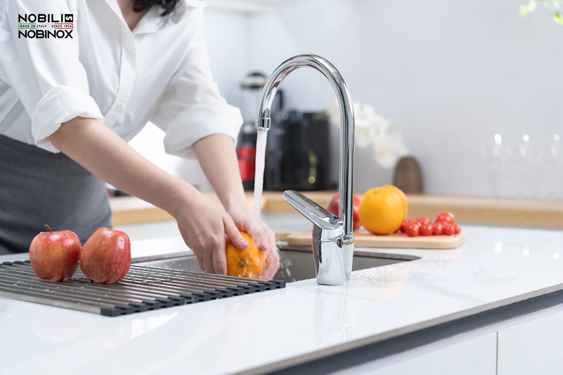 Vòi rửa bát chén Nobili NB188 Italy