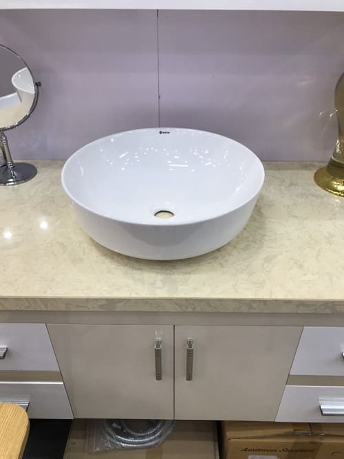 Chậu Lavabo Miken tại biệt thự xã Phú Nghĩa
