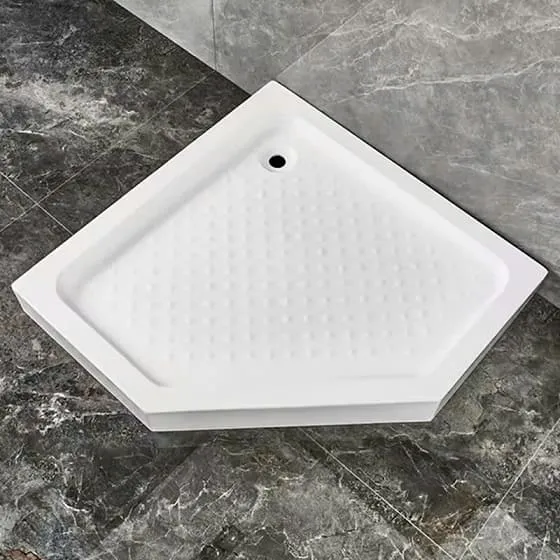 Khay tắm đứng góc Miken KTD9090 (900x900x135mm)