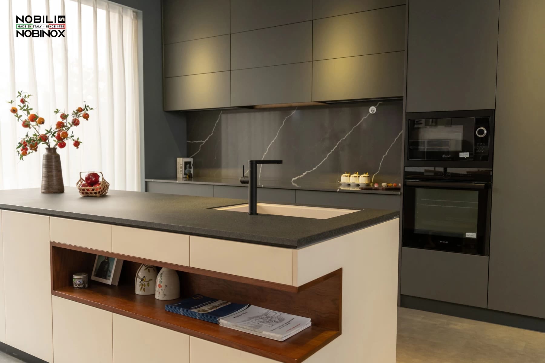 Vòi bếp thẩm mỹ Nobili NB218B