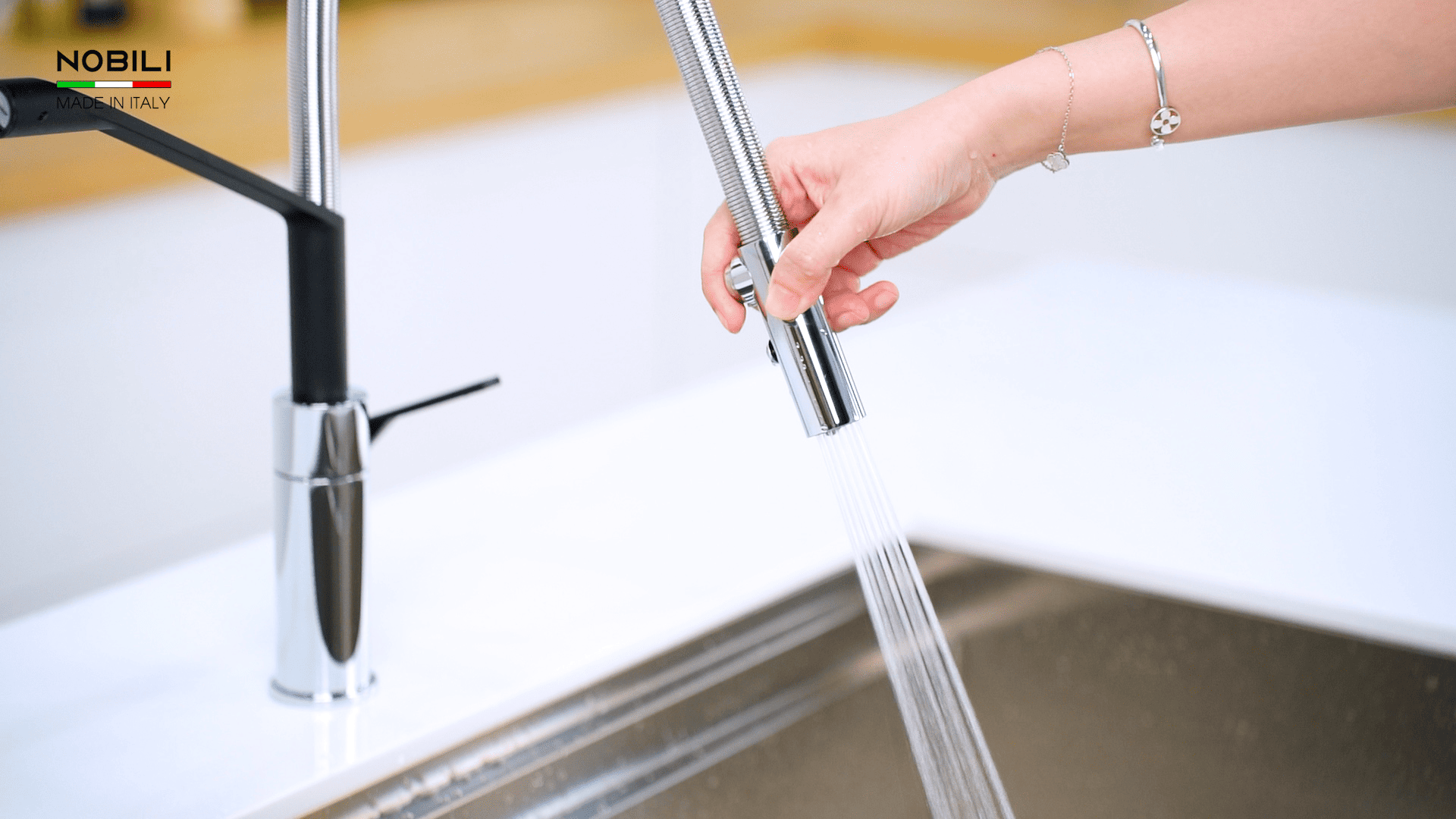 Vòi rửa bát Nobili Heron NB228