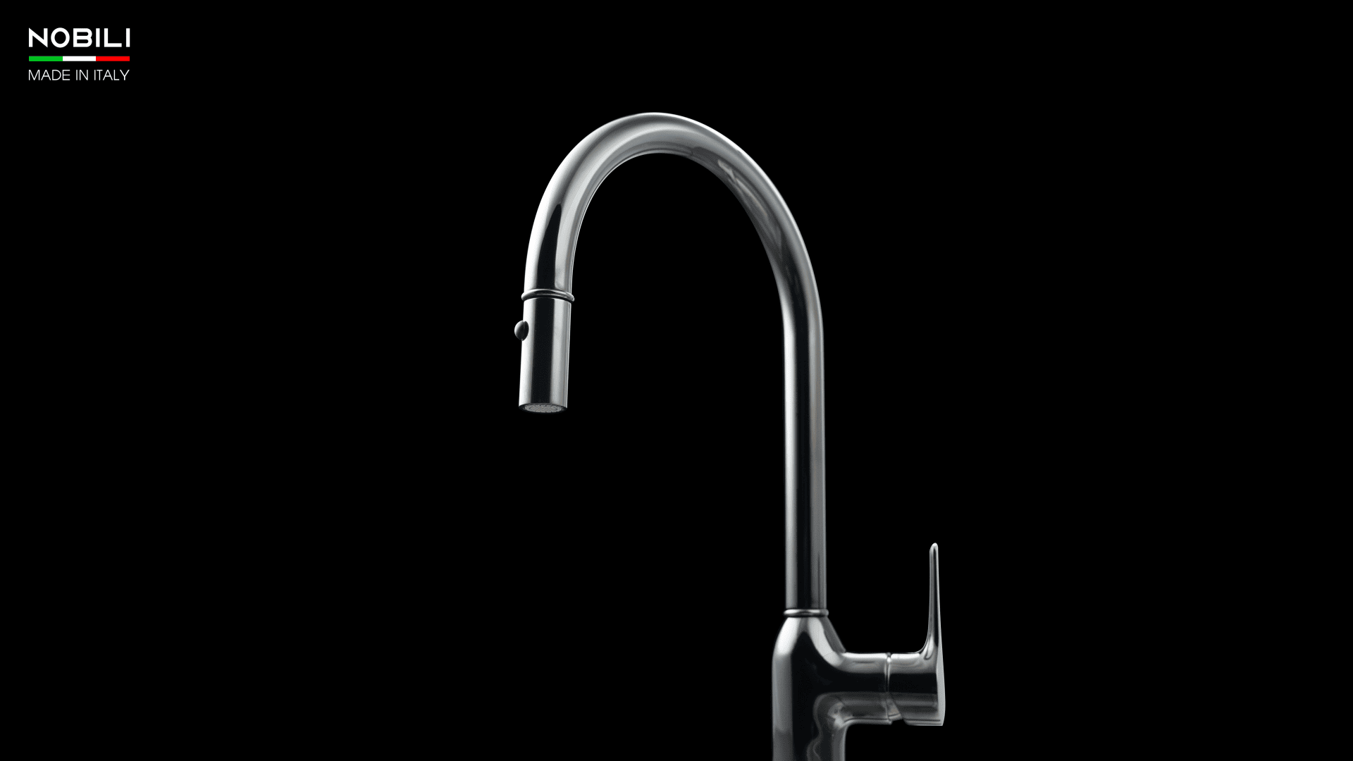 Vòi rửa chén dây rút Nobili NB131LTB