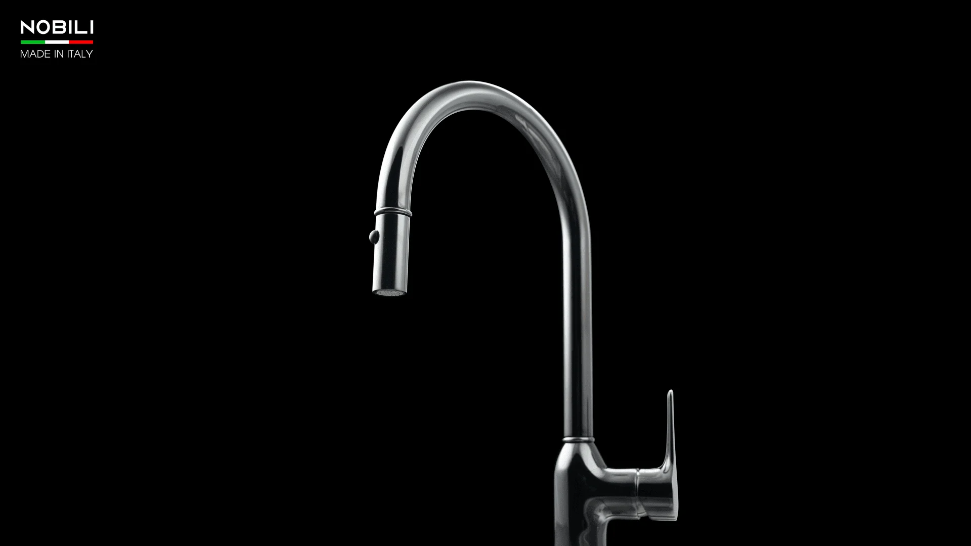 Vòi rửa chén dây rút Nobili NB131LTB