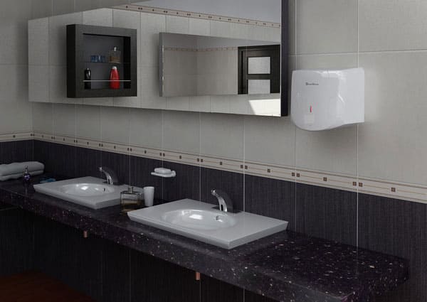 Máy sấy tay Miken tại công trình tại thị trấn Mê Linh 