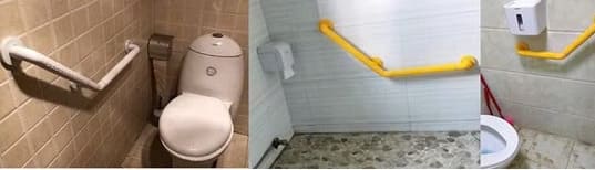 Thanh vịn nhà tắm Miken tại dự án nhà ở thị trấn Đại Nghĩa