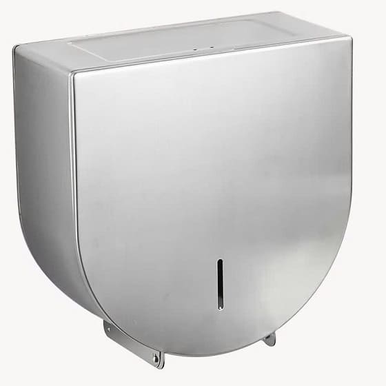 Hộp đựng giấy Inox 304 loại lớn Miken MK-1106M-New(Xước mờ)