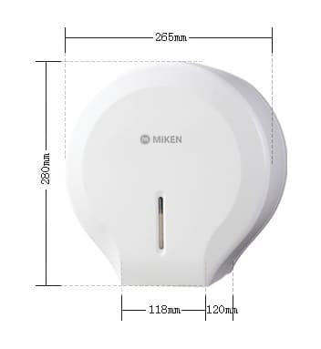 Hộp đựng giấy nhựa loại lớn Miken MKG-E012W