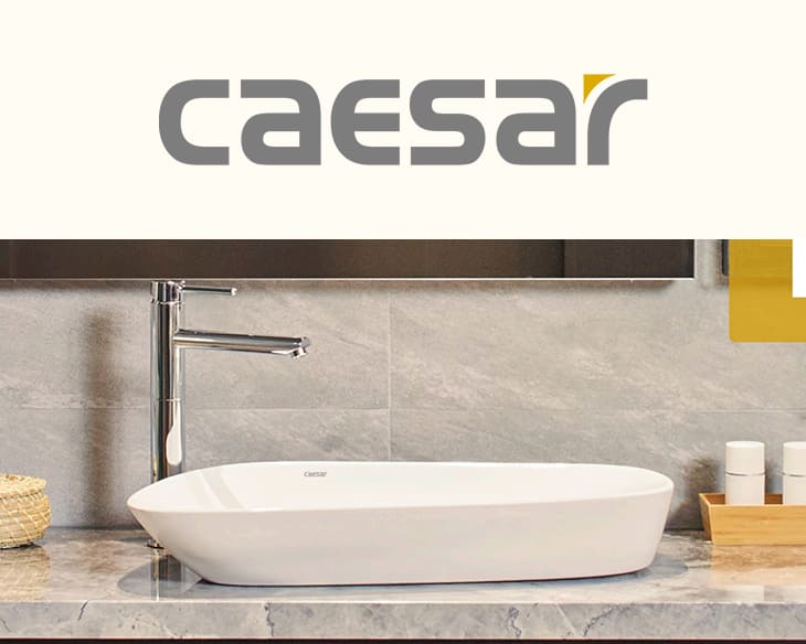 Chậu rửa đặt bàn Caesar tại chung cư cao cấp tại phố Đội Cấn