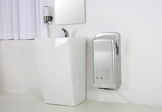 Máy sáy tay Miken tại dự án biệt thự tại xã Dương Xá