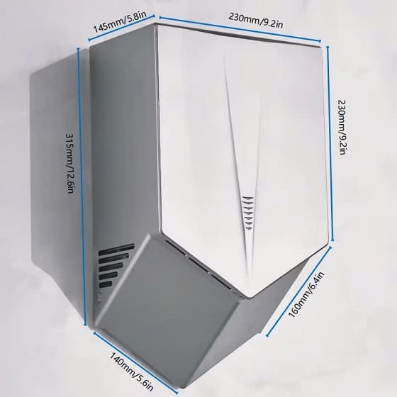Máy sấy tay công suất lớn Miken MK-1011W