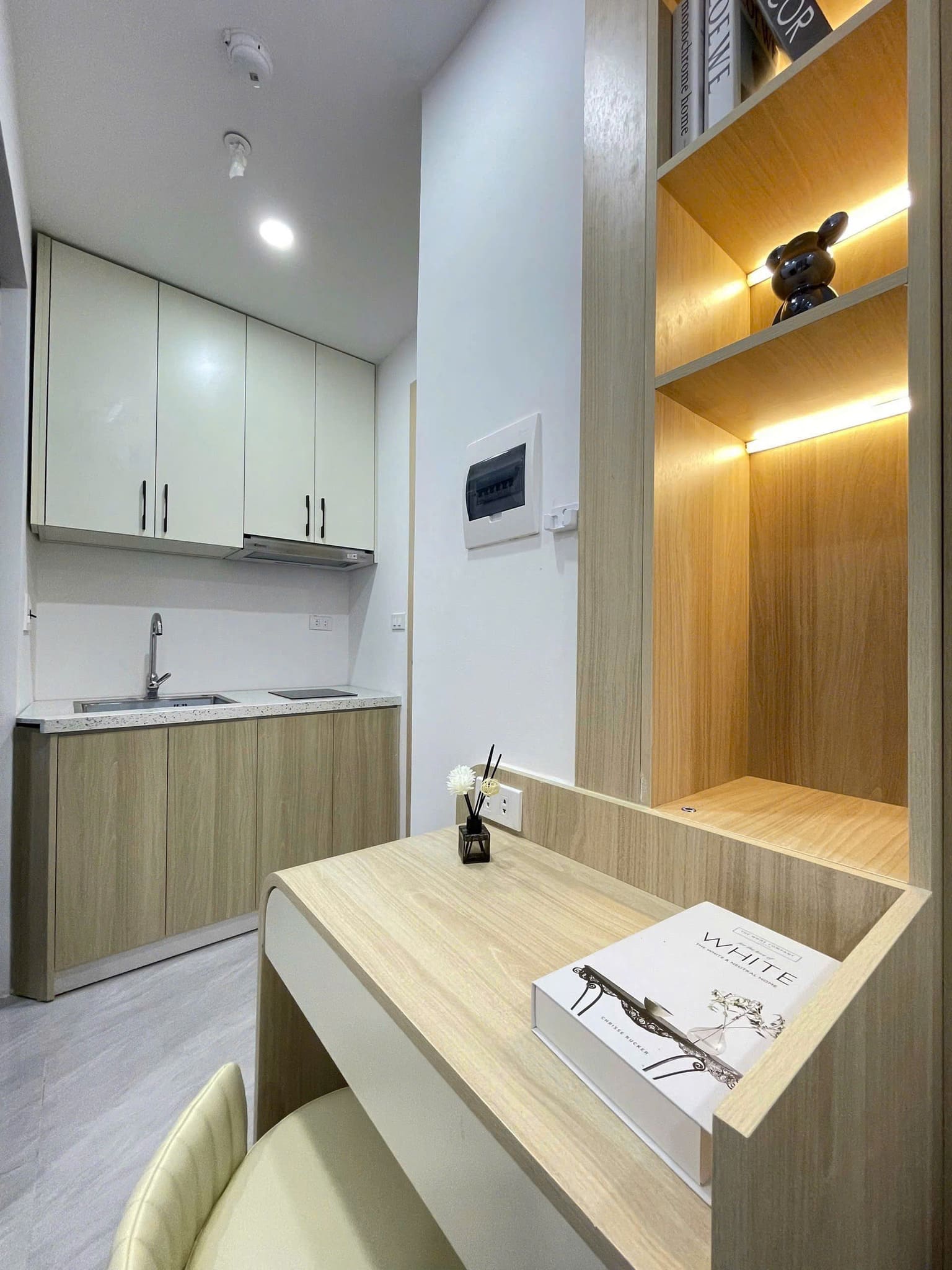 Vòi chậu rửa bát Caesar tại căn hộ mini khu vực Tân Triều