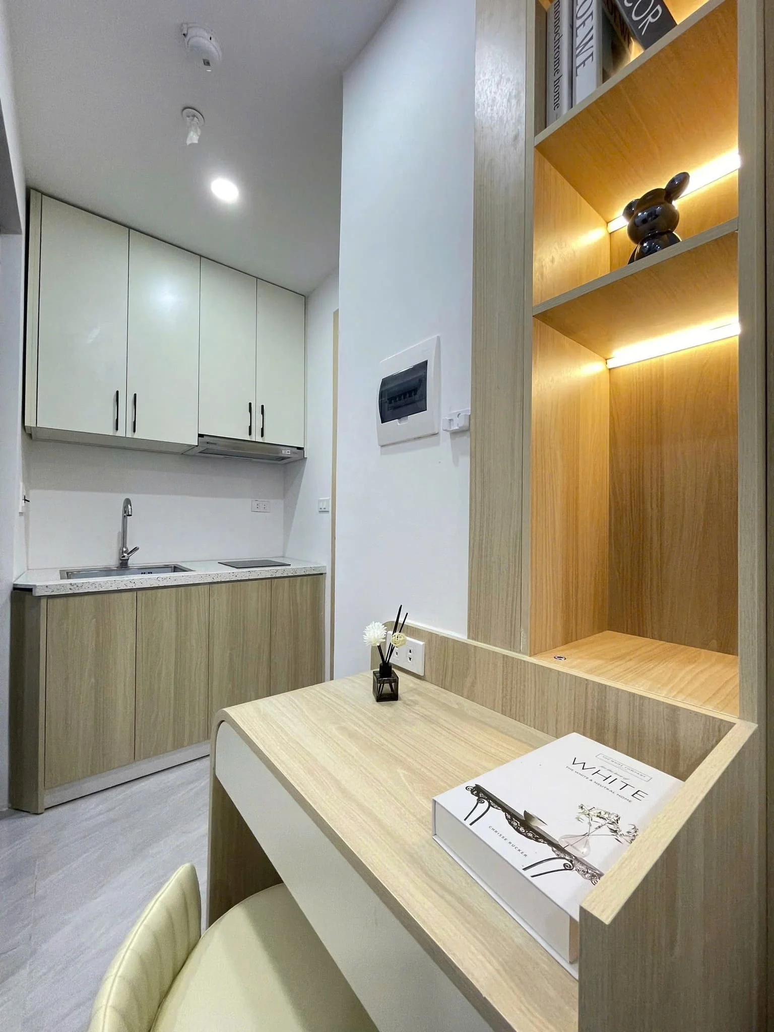 Vòi chậu rửa bát Caesar tại căn hộ mini khu vực Tân Triều