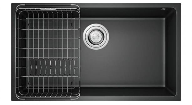 Chậu rửa bát 1 hố Konox Naros 760S-Black