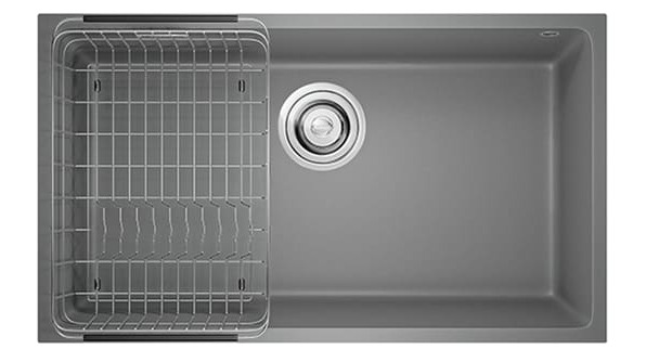 Chậu rửa bát 1 hố Konox Naros 760S-Grey