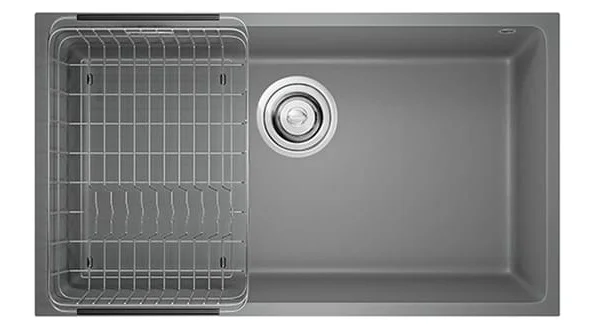 Chậu rửa bát 1 hố Konox Naros 760S-Grey