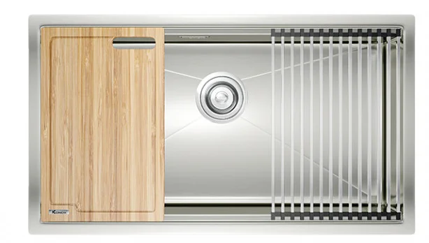 Chậu rửa bát 1 hố Konox KN8046SU-Full