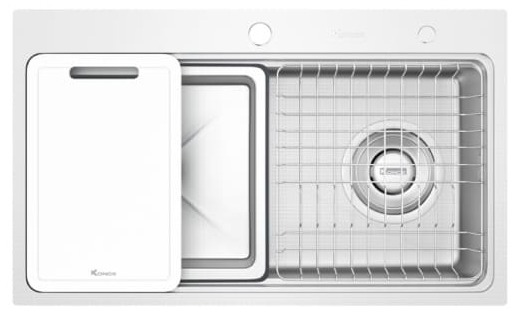 Chậu rửa bát 1 hố Konox KN8048TS Dekor