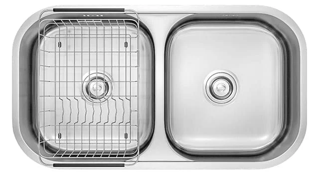 Chậu rửa bát 2 hố Konox KN8246DUA DEKOR