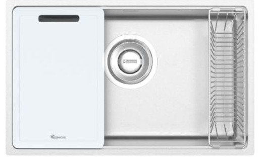 Chậu rửa bát 1 hố Konox TARI 7648SR