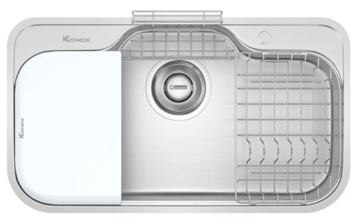Chậu rửa bát 1 hố Konox TARI 9051SR