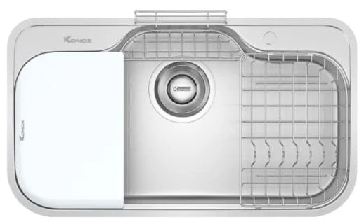 Chậu rửa bát 1 hố Konox TARI 9051SR