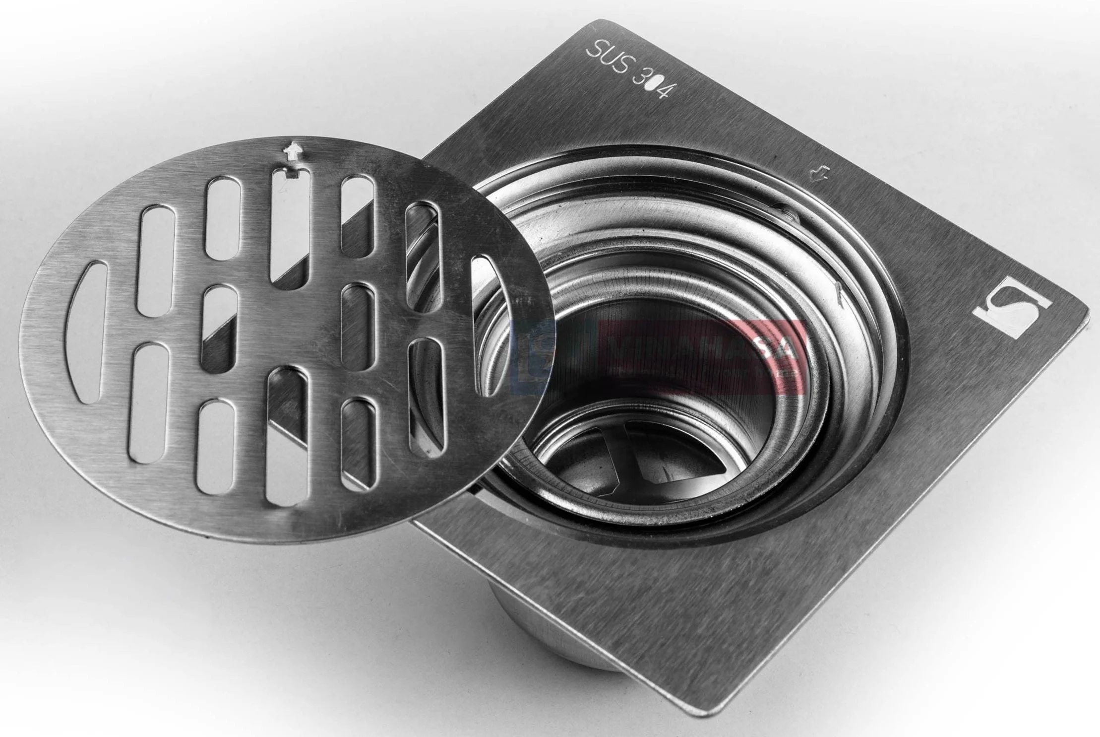 Ga thoát sàn inox304 Vinahasa 304-GS322
