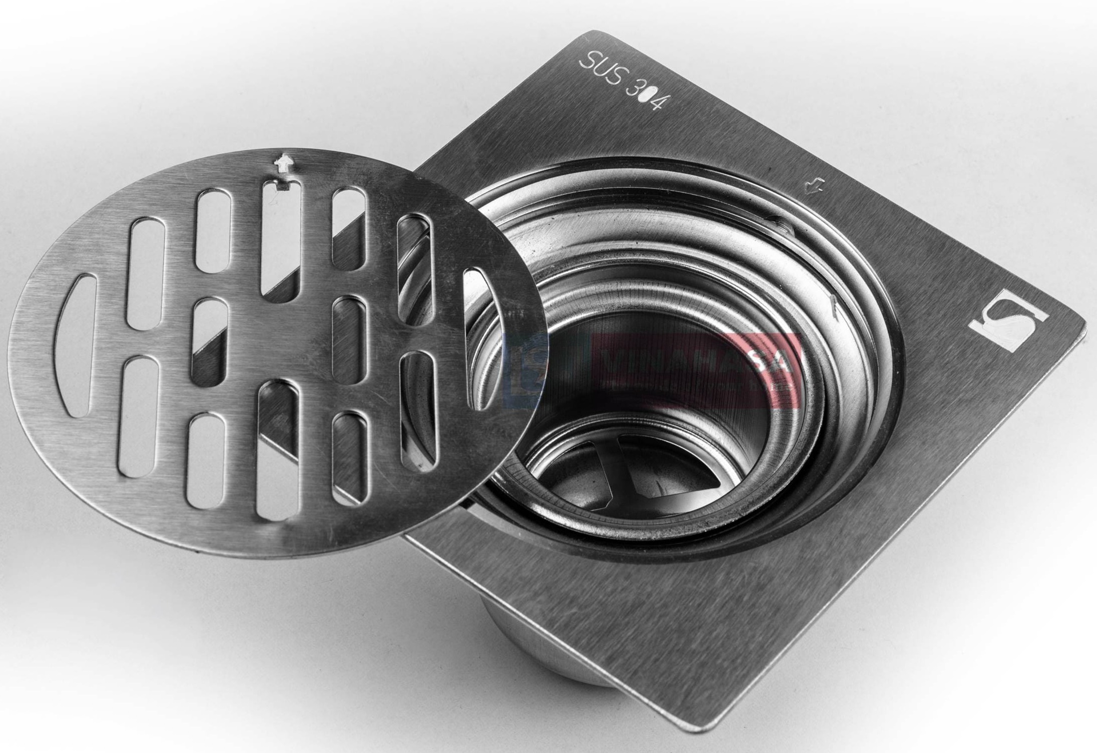 Ga thoát sàn inox304 Vinahasa 304-GS324