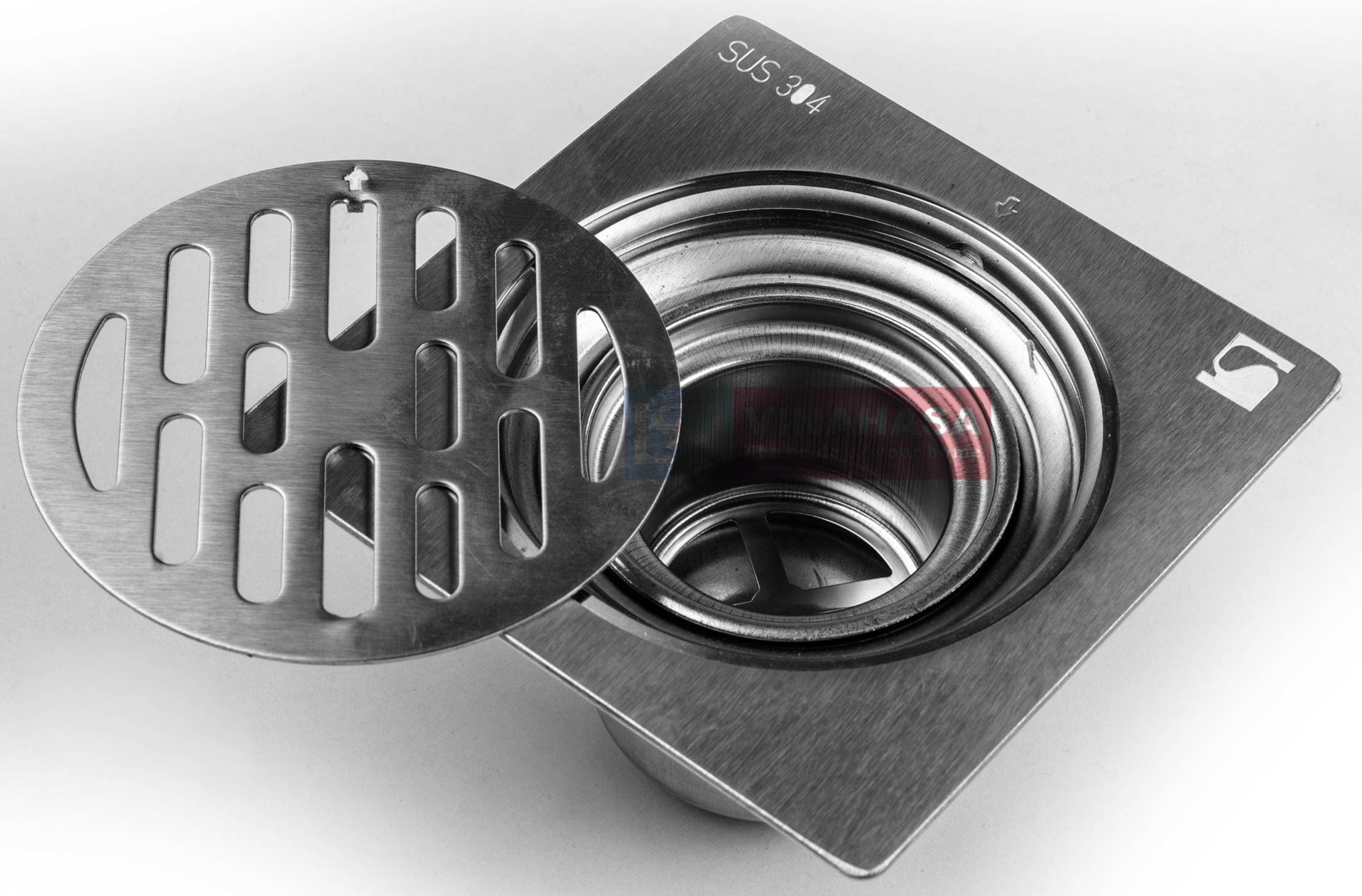 Ga thoát sàn inox304 Vinahasa 304GS323