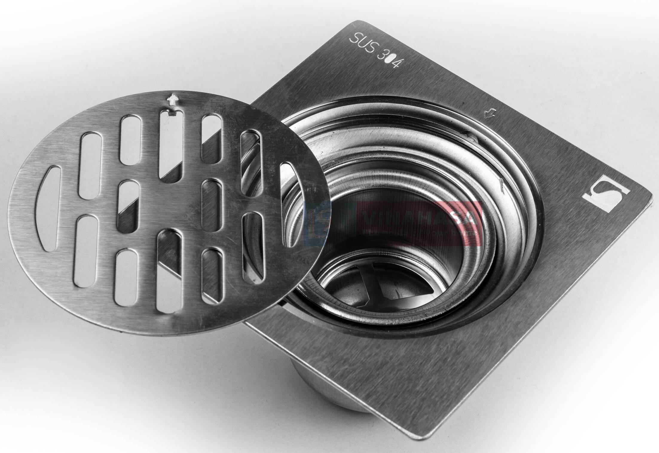 Ga thoát sàn inox304 Vinahasa 304GS326