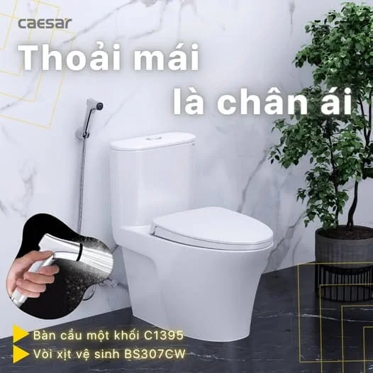Caesar - Thương hiệu thiết bị vệ sinh được lựa chọn 